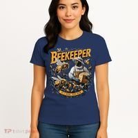 Beekeeper If I Run You Run Apiculture Bee Keeper Beekeeping Bee Lovers Honeybees Women's T-Shirt thumb 4