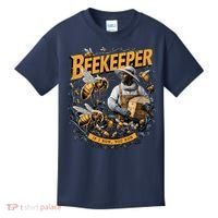 Beekeeper If I Run You Run Apiculture Bee Keeper Beekeeping Bee Lovers Honeybees Kids T-Shirt thumb 0