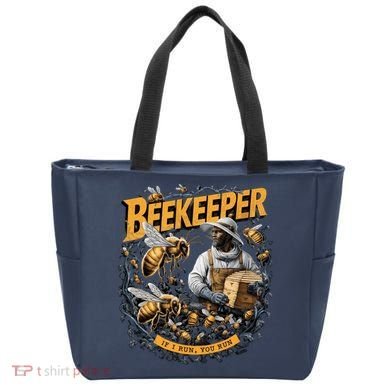 Beekeeper If I Run You Run Apiculture Bee Keeper Beekeeping Bee Lovers Honeybees Tote Bag