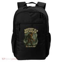 Bigfoot Is In Michigan Backpack thumb 0