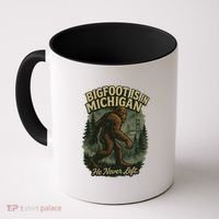 Bigfoot Is In Michigan Coffee Mug thumb 0
