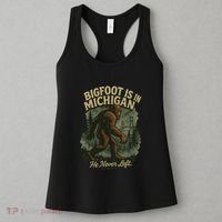 Bigfoot Is In Michigan Women's Tank Top thumb 3