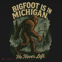 Bigfoot Is In Michigan Women's Tank Top thumb 5