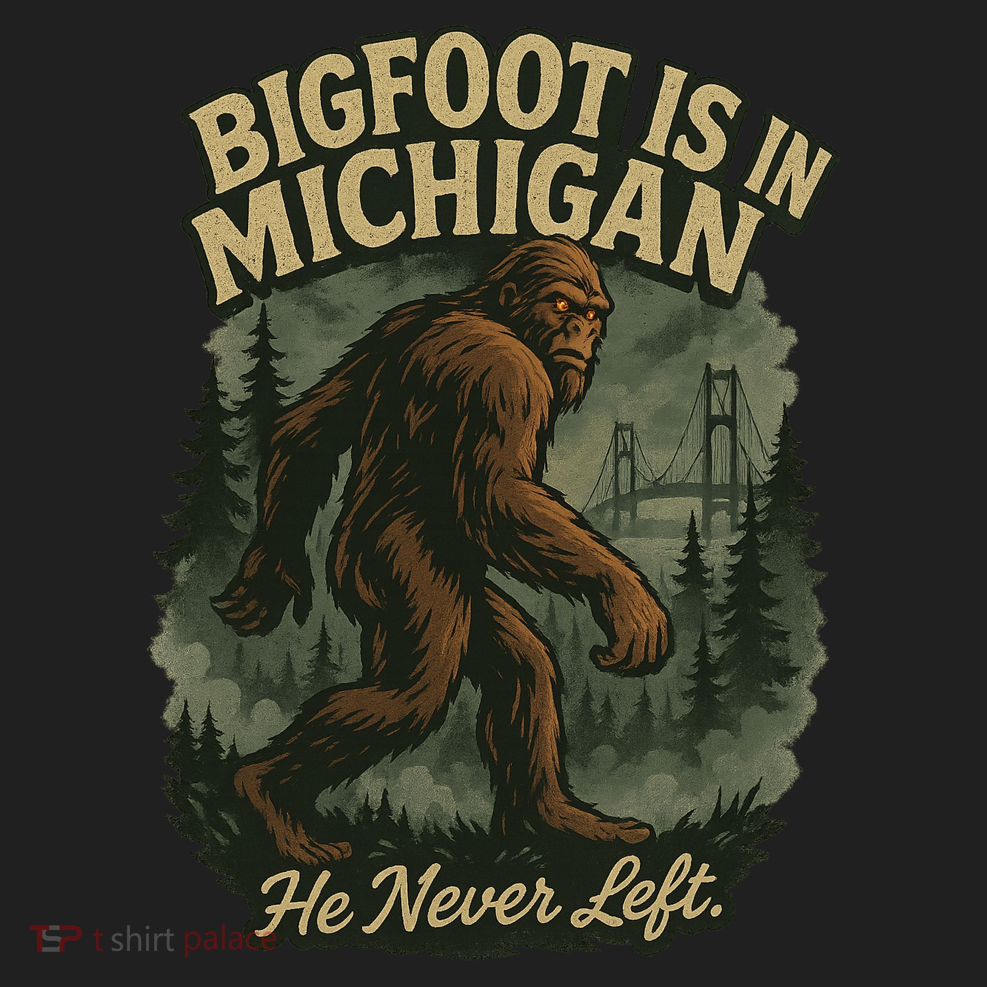 Bigfoot Is In Michigan Hat