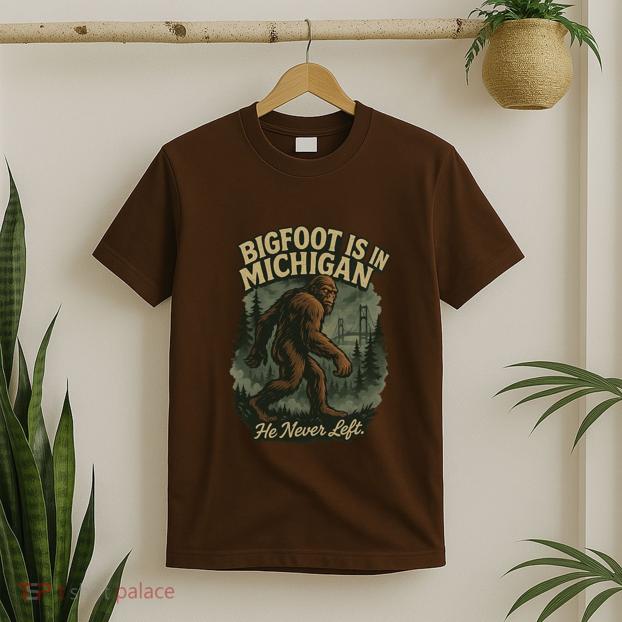 Bigfoot Is In Michigan T-Shirt