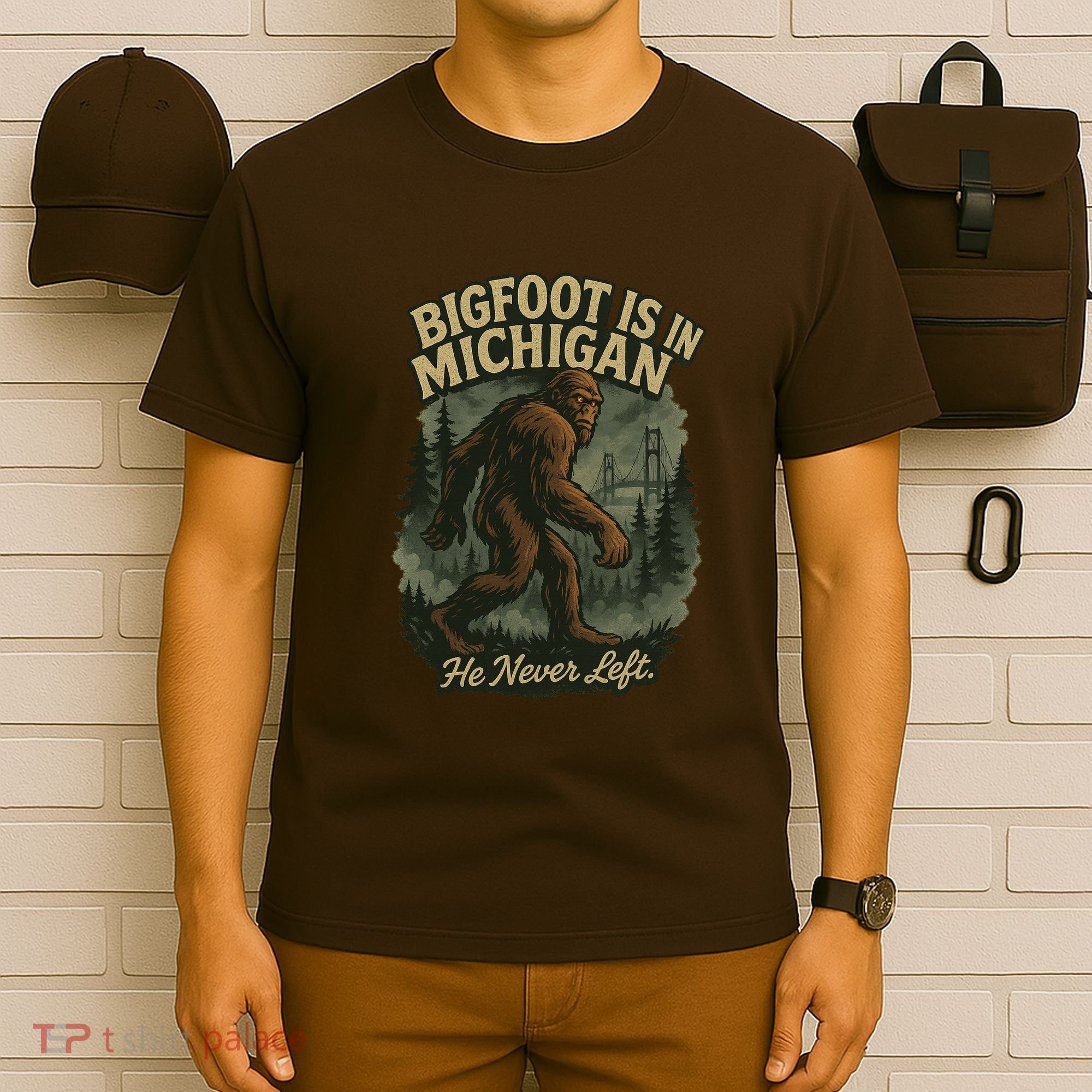 Bigfoot Is In Michigan T-Shirt
