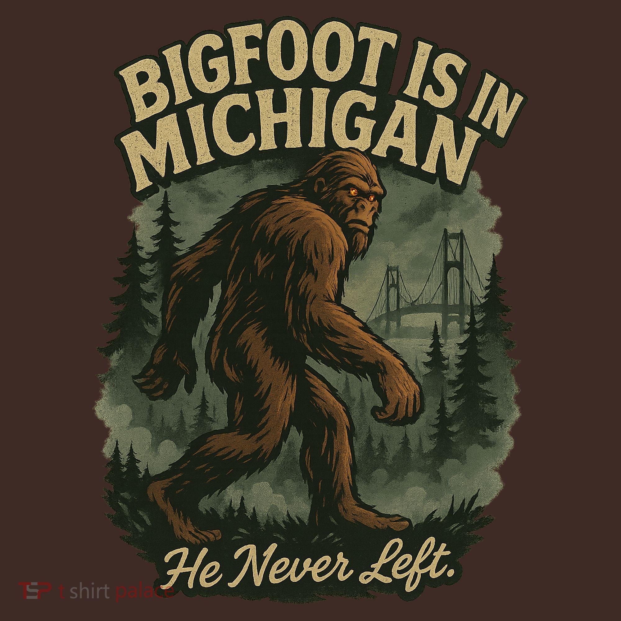 Bigfoot Is In Michigan Beanie