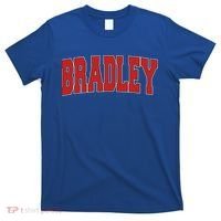 Bradley Il Illinois Varsity Style Usa Vintage Sports Cute Gift T-Shirt thumb 0
