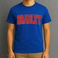Bradley Il Illinois Varsity Style Usa Vintage Sports Cute Gift T-Shirt thumb 3