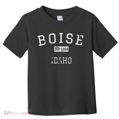 Boise Idaho ID Vintage Toddler T-Shirt