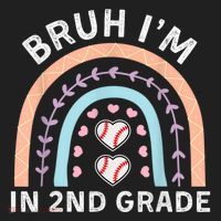 Bruh IM In 2nd Grade Back To School 2nd Grade Baseball Women's Sweatshirt thumb 2