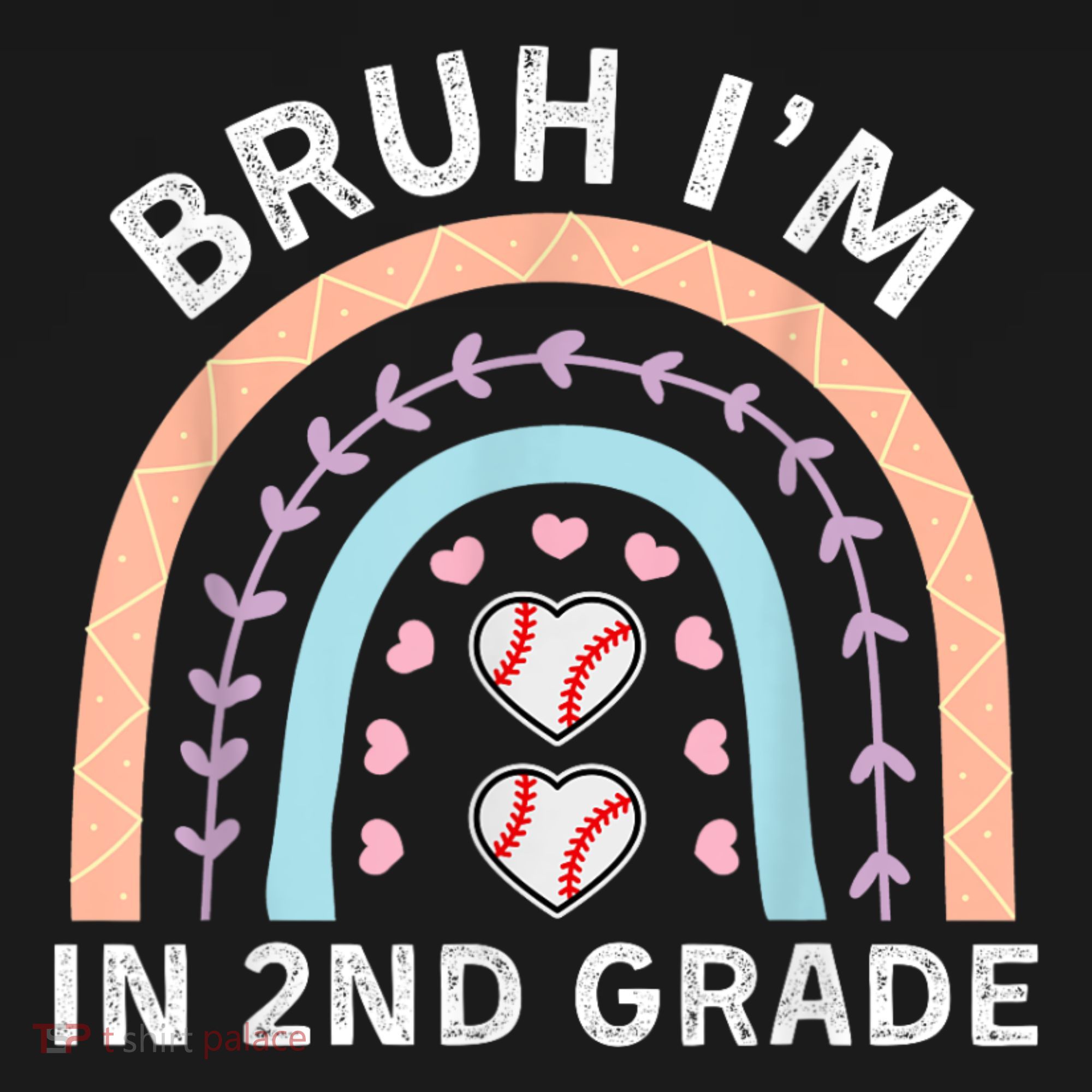 Bruh IM In 2nd Grade Back To School 2nd Grade Baseball Sweatshirt