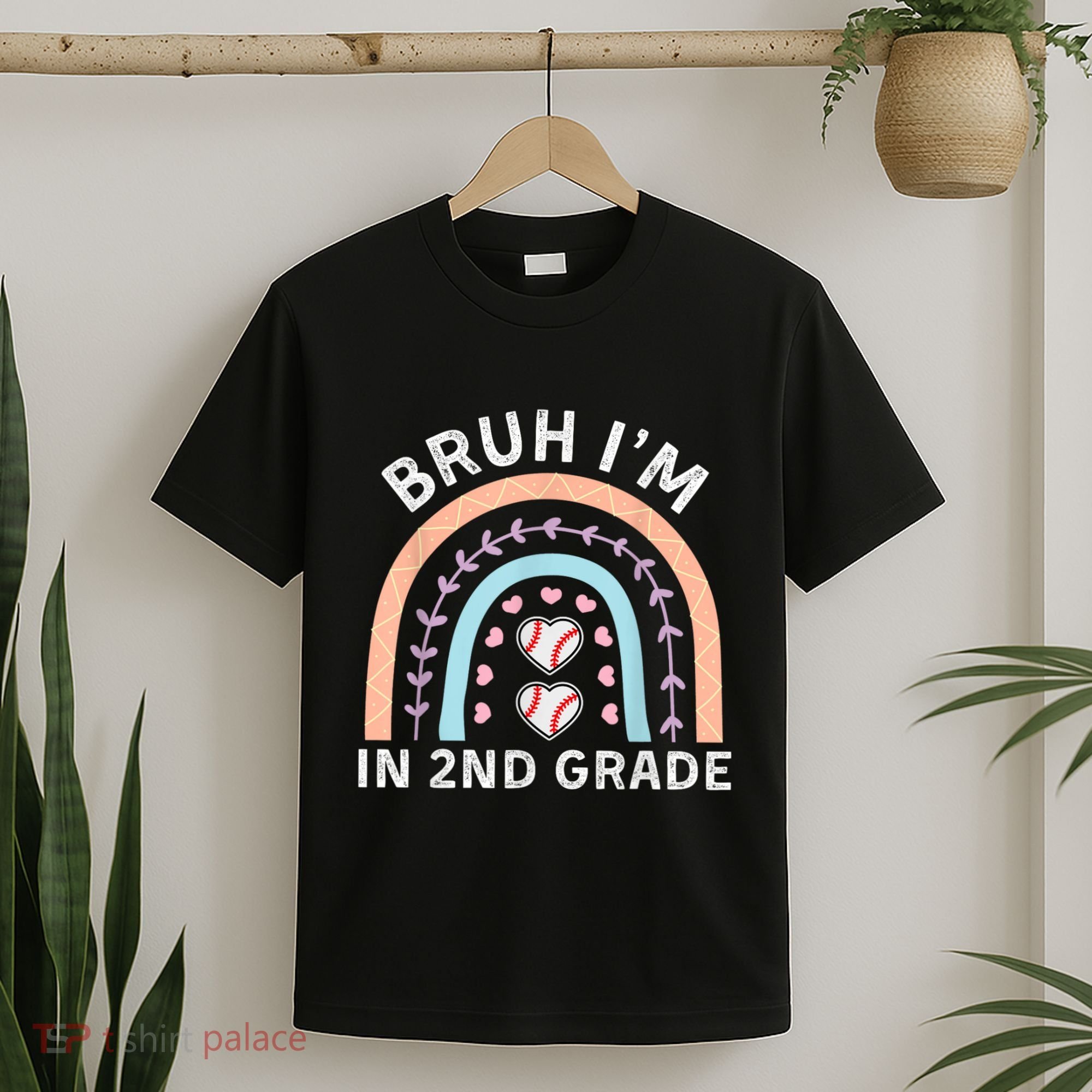 Bruh IM In 2nd Grade Back To School 2nd Grade Baseball T-Shirt