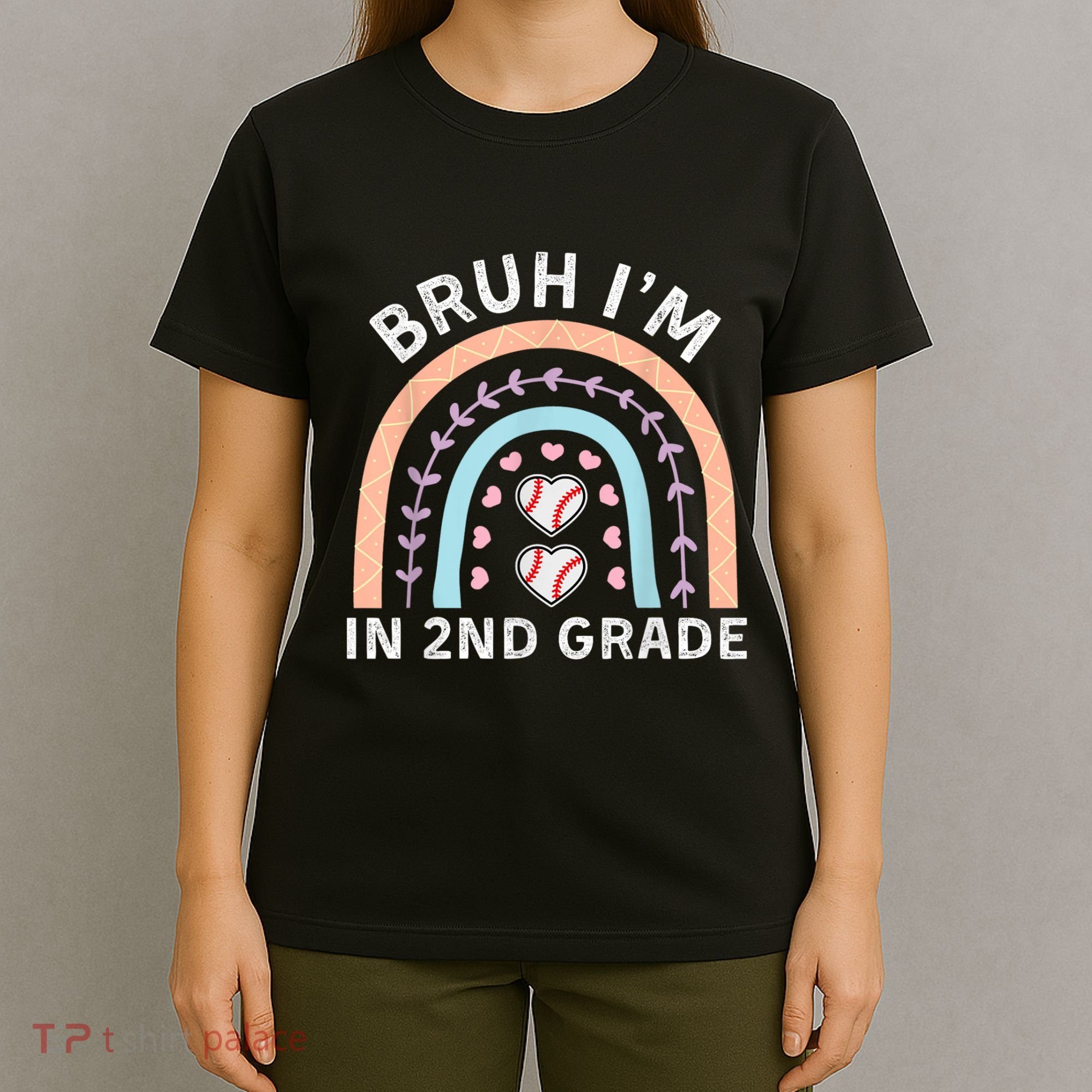 Bruh IM In 2nd Grade Back To School 2nd Grade Baseball T-Shirt