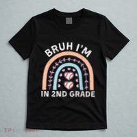 Bruh IM In 2nd Grade Back To School 2nd Grade Baseball T-Shirt thumb 5