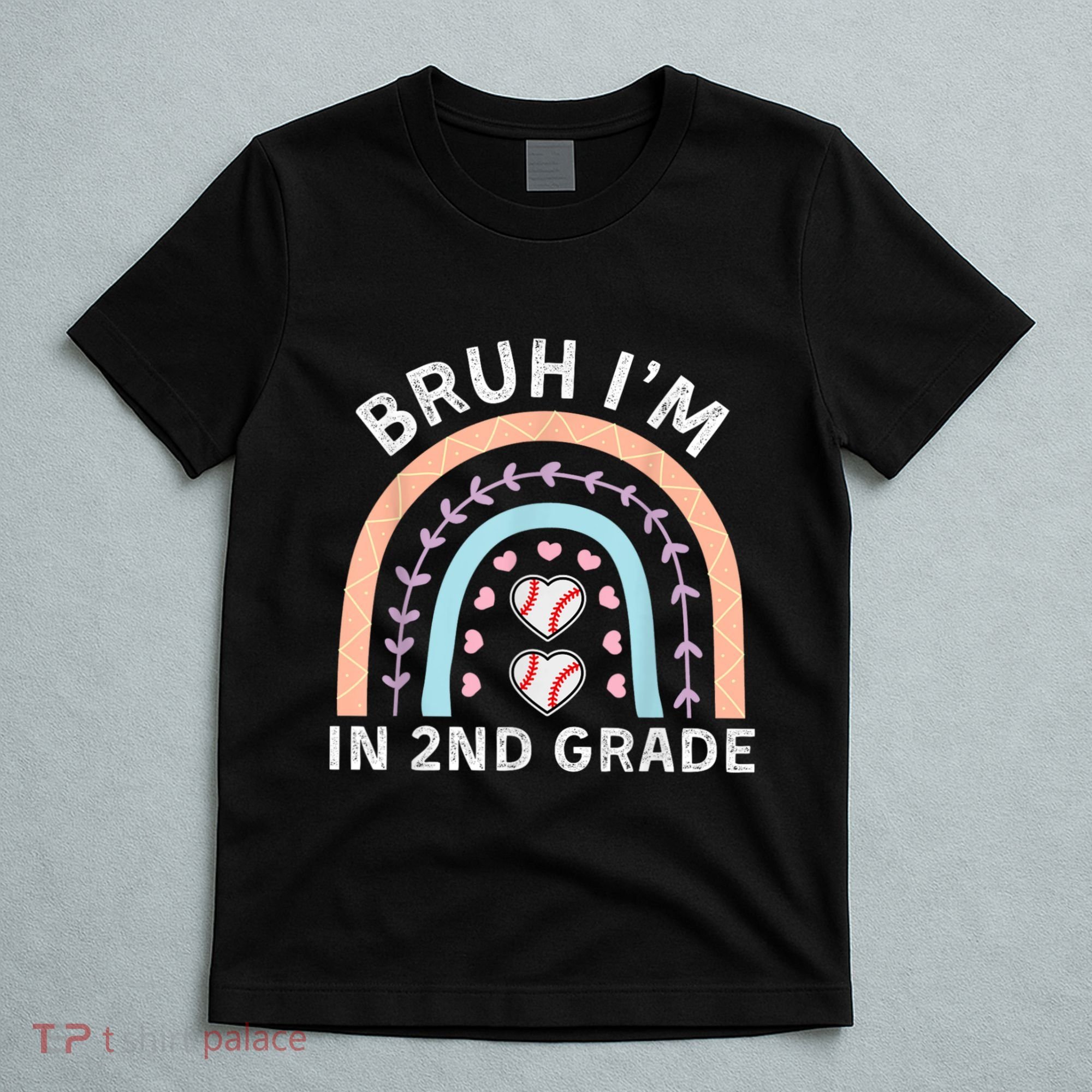 Bruh IM In 2nd Grade Back To School 2nd Grade Baseball T-Shirt