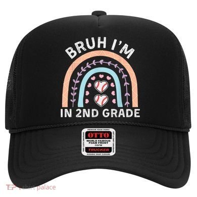 Bruh IM In 2nd Grade Back To School 2nd Grade Baseball Hat
