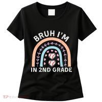 Bruh IM In 2nd Grade Back To School 2nd Grade Baseball Women's T-Shirt thumb 0