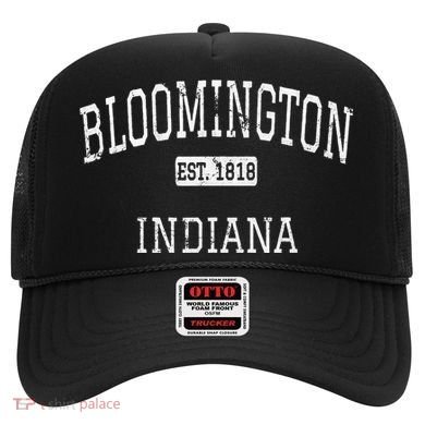 Bloomington Indiana In Vintage Hat