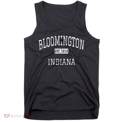 Bloomington Indiana In Vintage Tank Top