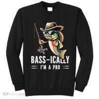 Bass Ically IM A Pro Bass Fishing Apparel For Sweatshirt thumb 0