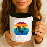 Beekeeper If I Run You Run Honeybees Apiculture Bee Keeper Beekeeping Bee Lovers Coffee Mug thumb 3
