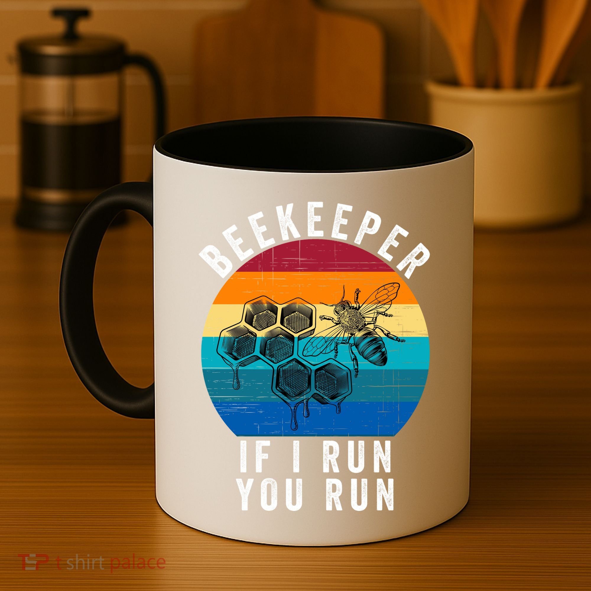 Beekeeper If I Run You Run Honeybees Apiculture Bee Keeper Beekeeping Bee Lovers Coffee Mug