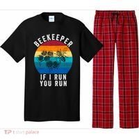 Beekeeper If I Run You Run Honeybees Apiculture Bee Keeper Beekeeping Bee Lovers Pajama Set thumb 0