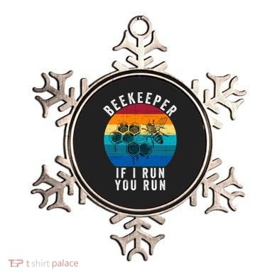 Beekeeper If I Run You Run Honeybees Apiculture Bee Keeper Beekeeping Bee Lovers Ornament