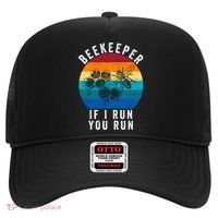 Beekeeper If I Run You Run Honeybees Apiculture Bee Keeper Beekeeping Bee Lovers Hat thumb 0