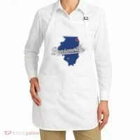 Bensenville Illinois Il Map Apron thumb 2