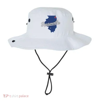 Bensenville Illinois Il Map Bucket Hat