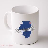 Bensenville Illinois Il Map Coffee Mug thumb 0