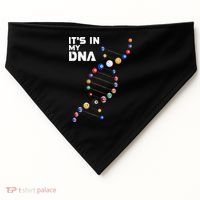 Billiards It's In My DNA  Pool Billiard USA-Made Doggie Bandana thumb 0