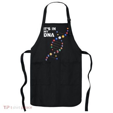Billiards It's In My DNA  Pool Billiard Apron