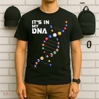 Billiards It's In My DNA  Pool Billiard T-Shirt thumb 6