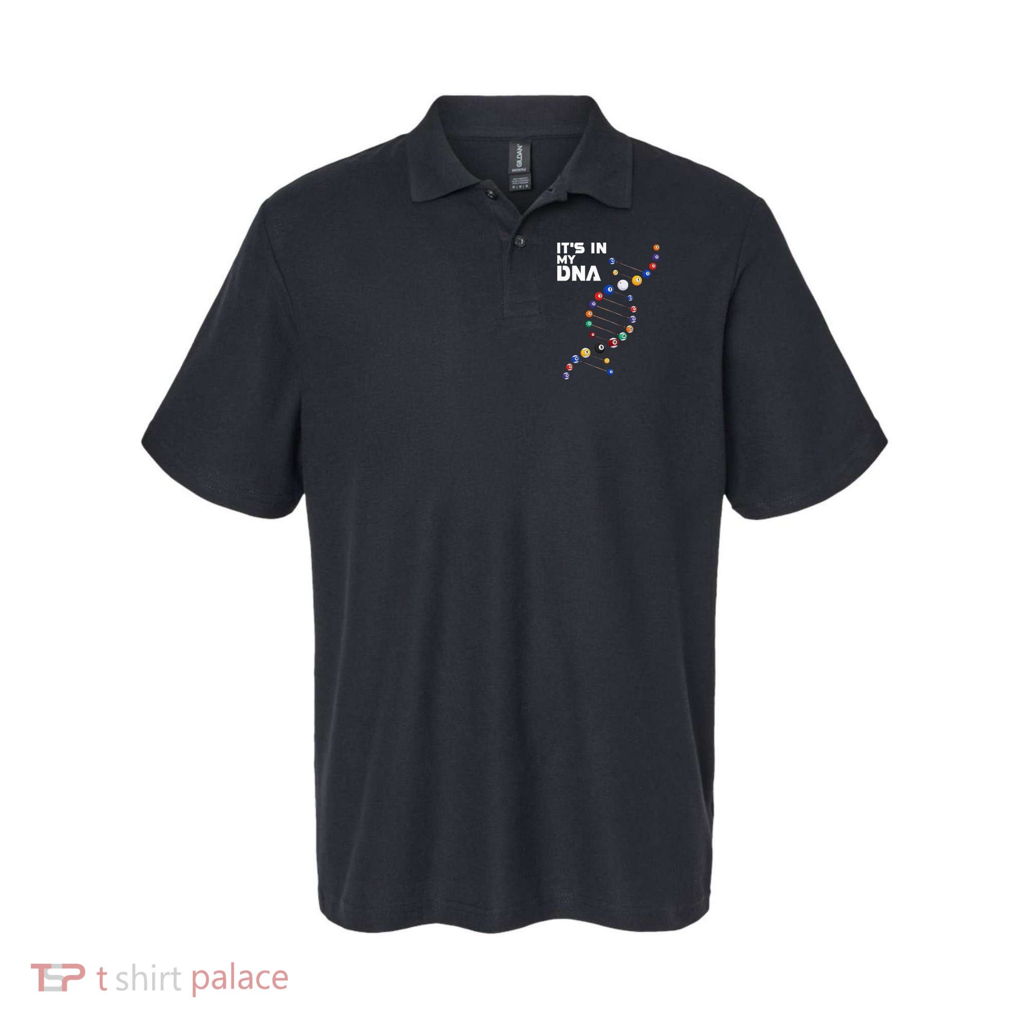 Billiards It's In My DNA  Pool Billiard Polo