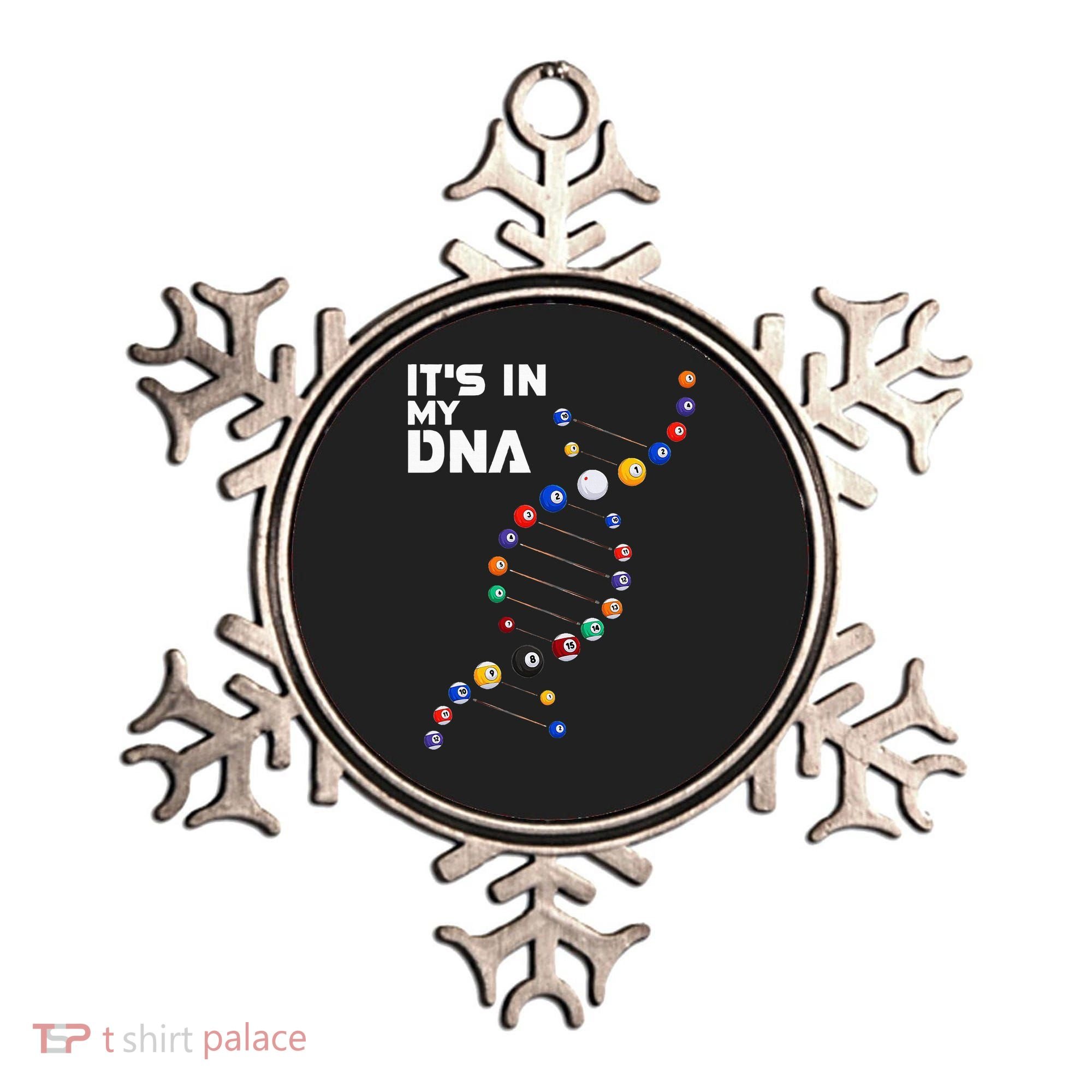 Billiards It's In My DNA  Pool Billiard Ornament