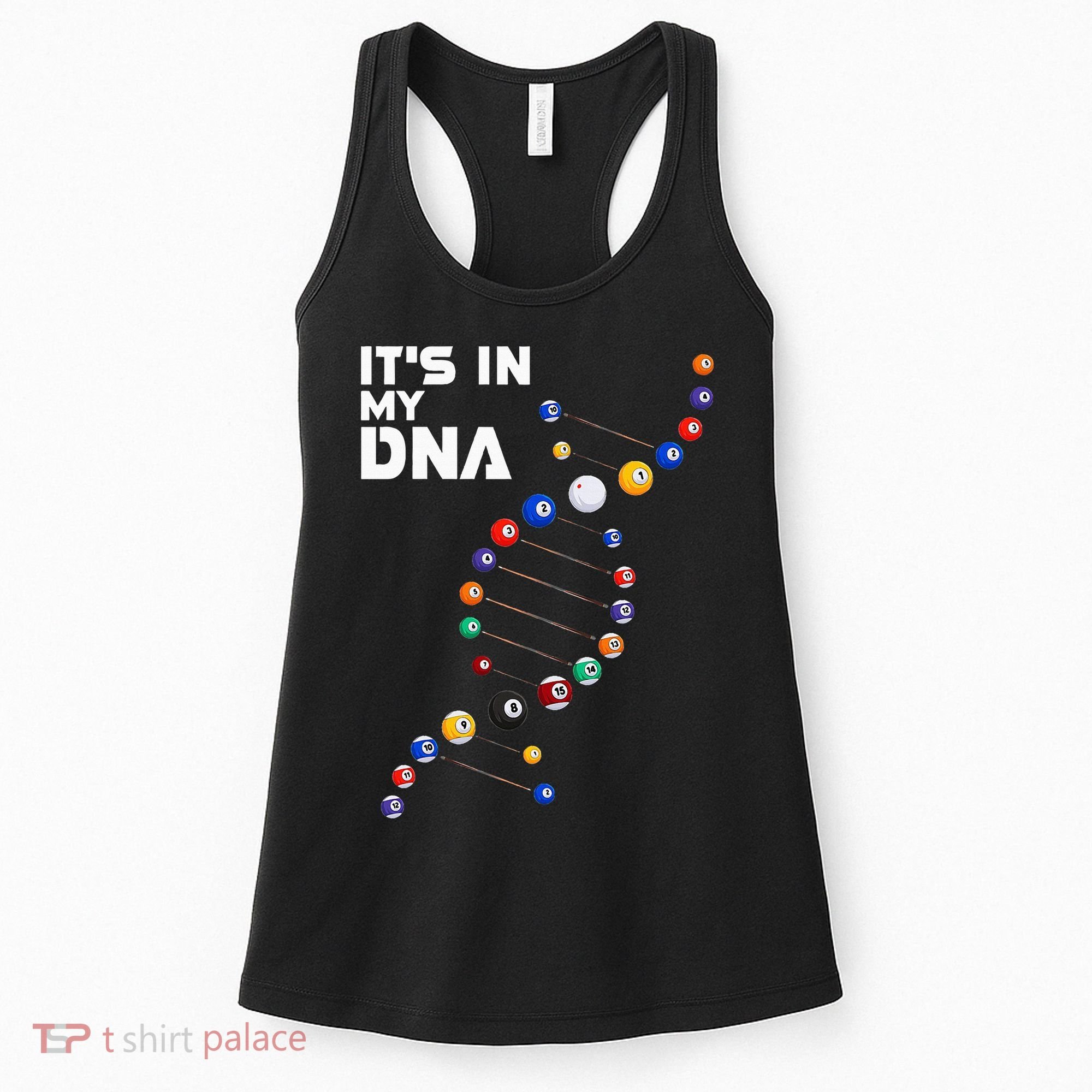 Billiards It's In My DNA  Pool Billiard Women's Tank Top