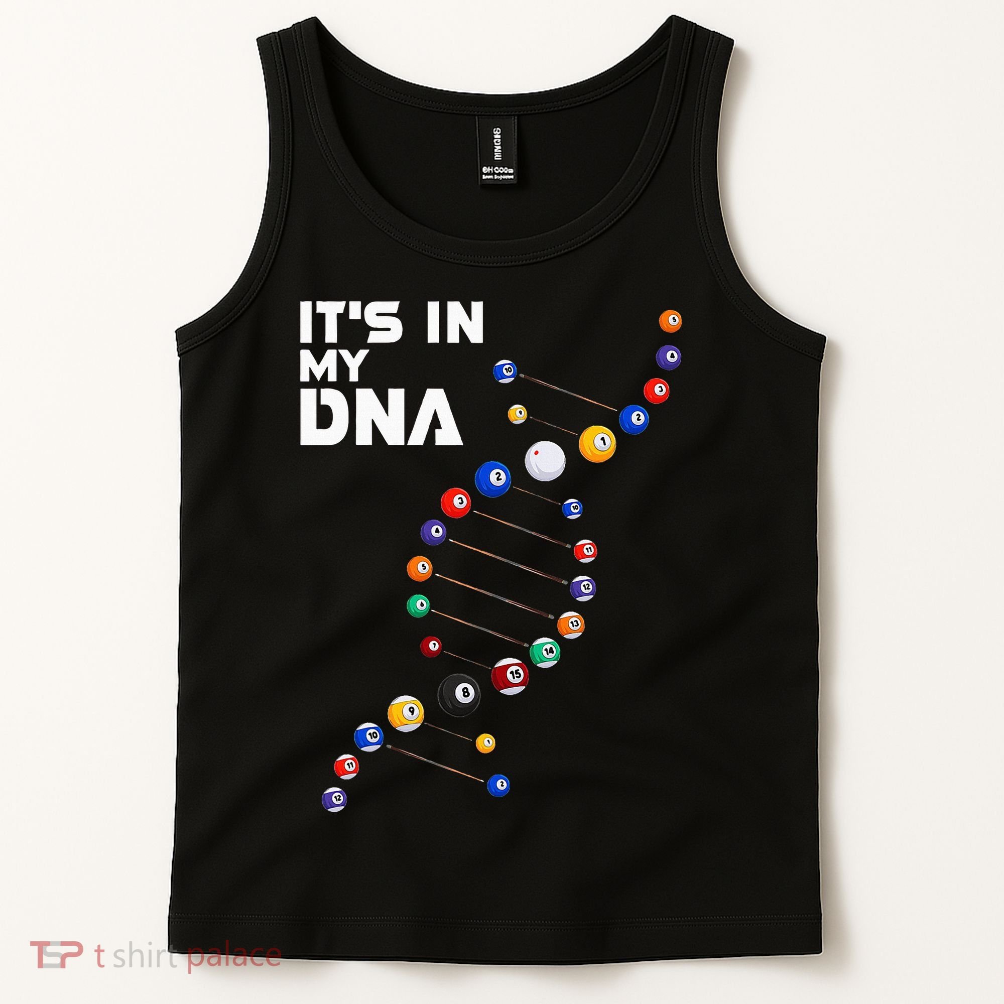 Billiards It's In My DNA  Pool Billiard Tank Top