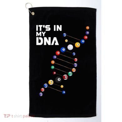 Billiards It's In My DNA  Pool Billiard Golf Towel