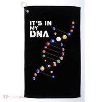 Billiards It's In My DNA  Pool Billiard Golf Towel thumb 0