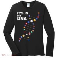 Billiards It's In My DNA  Pool Billiard Women's Long Sleeve Shirt thumb 0