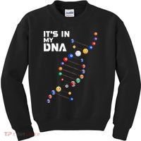 Billiards It's In My DNA  Pool Billiard Kids Sweatshirt thumb 0