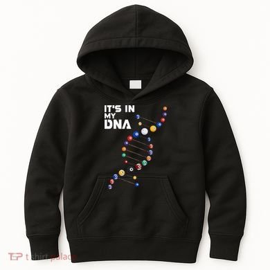 Billiards It's In My DNA  Pool Billiard Kids Hoodie