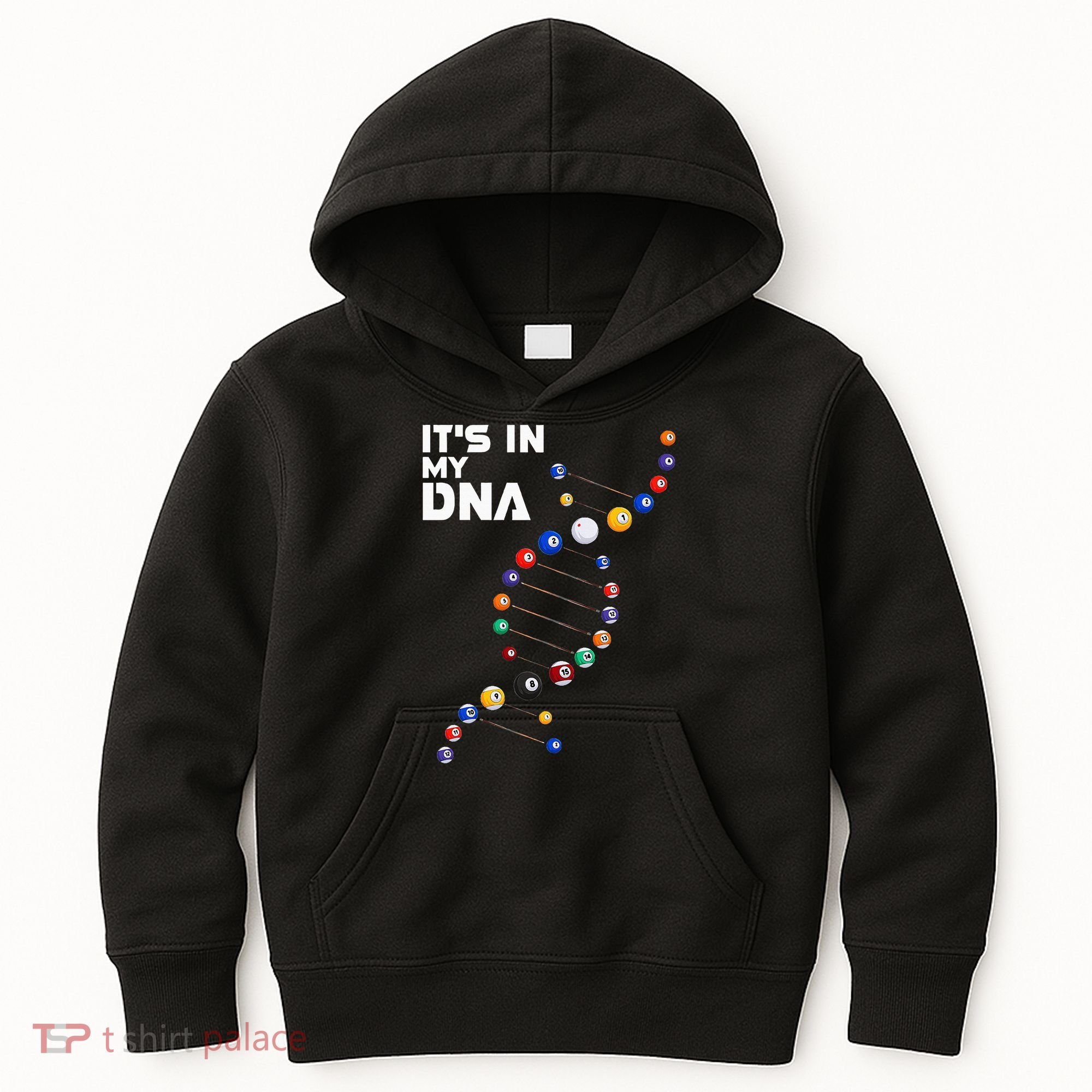 Billiards It's In My DNA  Pool Billiard Kids Hoodie