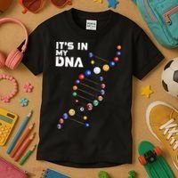 Billiards It's In My DNA  Pool Billiard Kids T-Shirt thumb 3