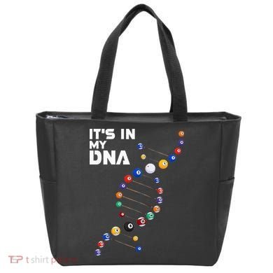 Billiards It's In My DNA  Pool Billiard Tote Bag