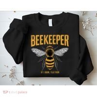 Beekeeper If I Run You Run Bee Keeper Beekeeping Bee Lovers Honeybees Apiculture Sweatshirt thumb 2