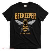 Beekeeper If I Run You Run Bee Keeper Beekeeping Bee Lovers Honeybees Apiculture T-Shirt thumb 0